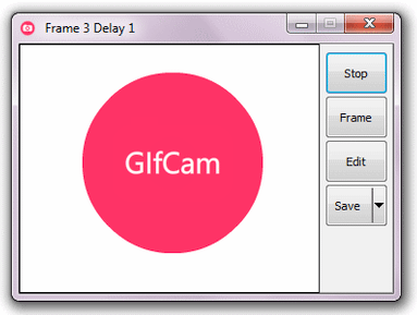 Phần mềm tạo ảnh động trên máy tính nhẹ nhất GifCam